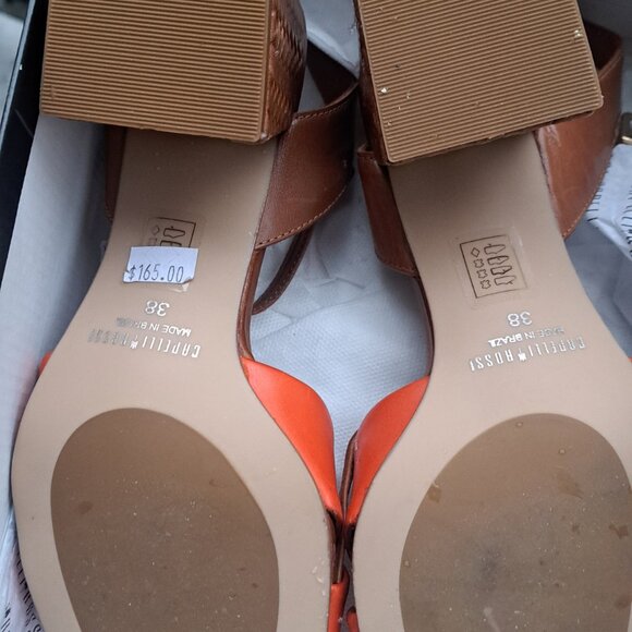 Capelli Rossi size 8 Leather shoes - Picture 4 of 6